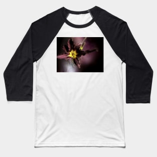 red magic day lily 3 Baseball T-Shirt